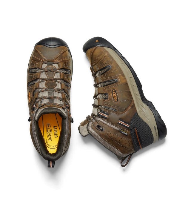 KEEN Men's Flint II Waterproof Mid Soft Toe Boot 1025613