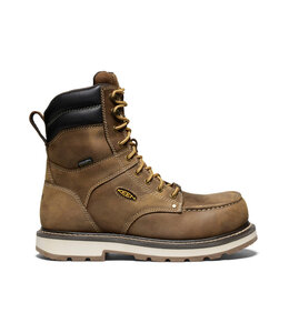 KEEN Men's Cincinnati 8" Waterproof 90 Degree Carbon Toe Heel Boot 1028287