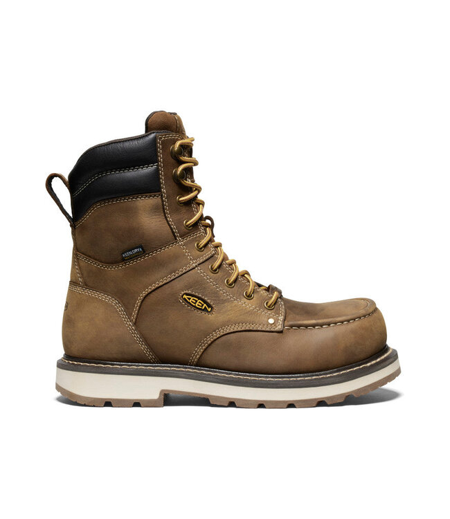 KEEN Men's Cincinnati 8" Waterproof 90 Degree Carbon Toe Heel Boot 1028287