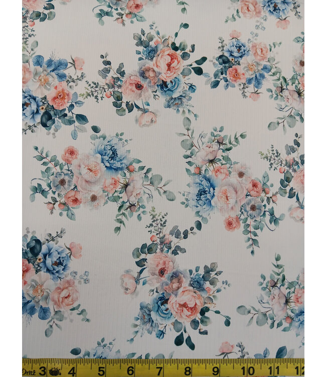 Yard of Rib Knit, Dreamy Elegance Fabric