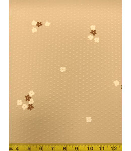 Yard of  Swiss Dot Knit Fabric FT202503147-5
