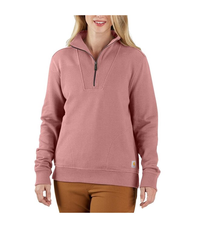 Carhartt Women's Tencel Fiber Series Relaxed Fit Half-Zip Sweatshirt 106451