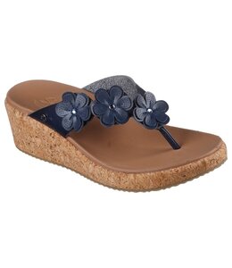 Skechers Women's Arch Fit Beverlee- Rare Blossom Sandal 119988 NVY