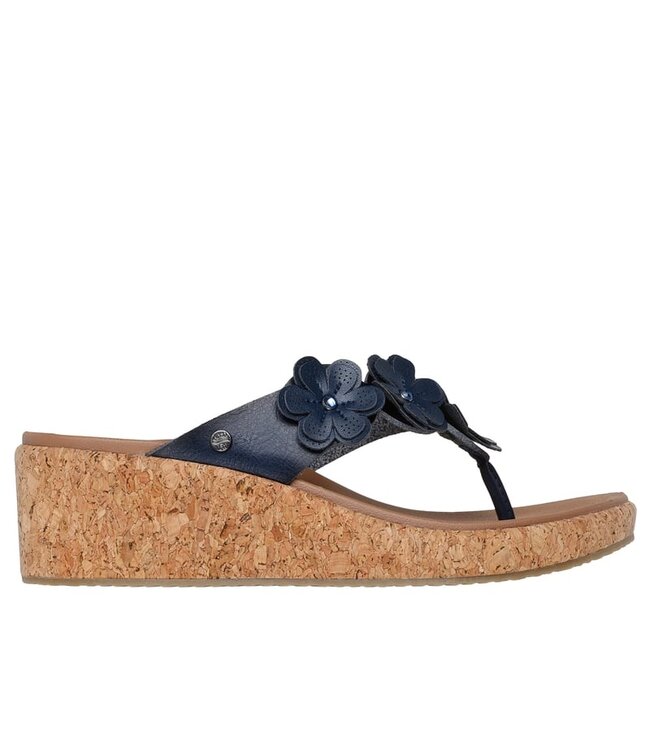 Skechers Women's Arch Fit Beverlee- Rare Blossom Sandal 119988 NVY