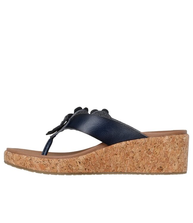 Skechers Women's Arch Fit Beverlee- Rare Blossom Sandal 119988 NVY