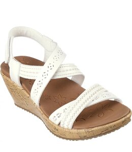 Skechers Women's Beverlee- Delicate Glow Sandal 119339 WHT