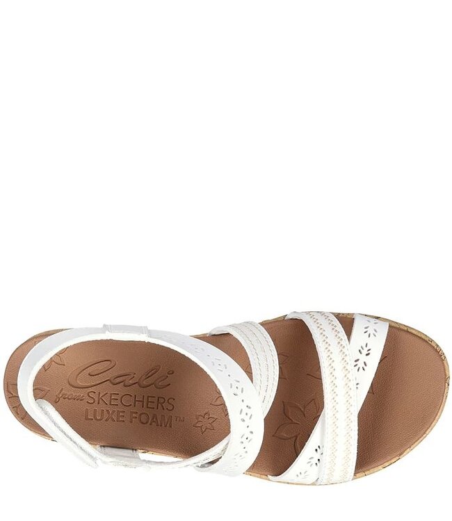 Skechers Women's Beverlee- Delicate Glow Sandal 119339 WHT
