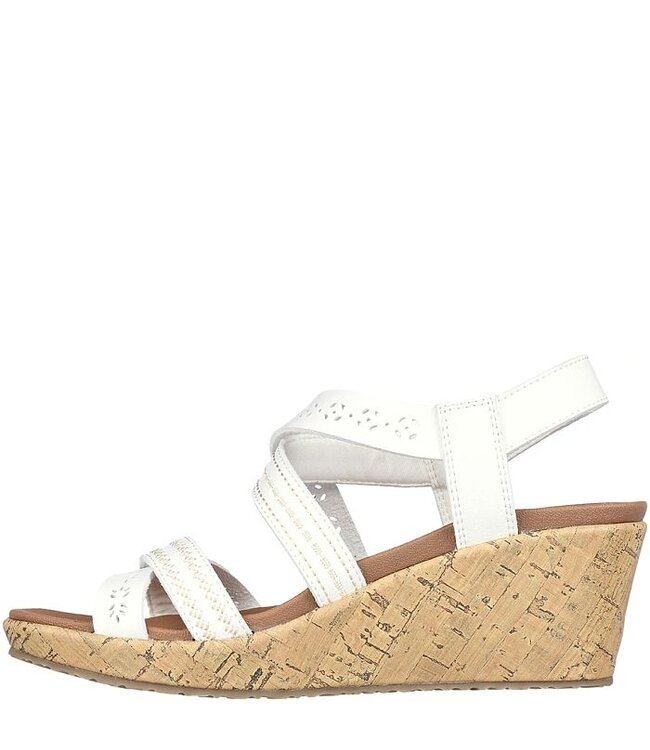 Skechers Women's Beverlee- Delicate Glow Sandal 119339 WHT