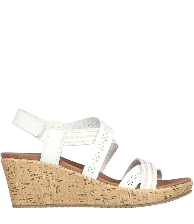 Skechers Women's Beverlee- Delicate Glow Sandal 119339 WHT