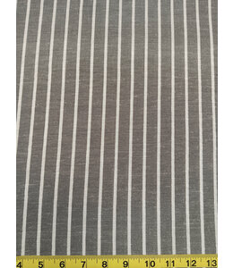 Mook Fabrics Yard of Stripes NS 600, Black Fabric 138545