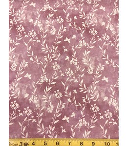 Yard of Thistleberry Wisteria Fabric