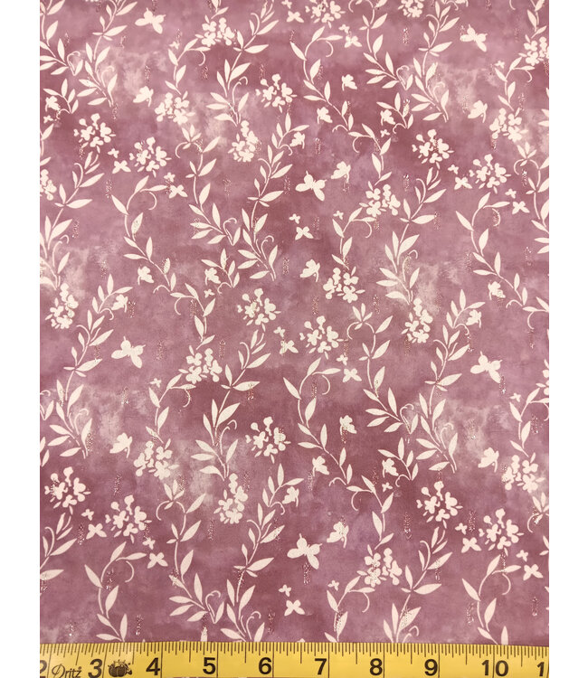 Yard of Thistleberry Wisteria Fabric