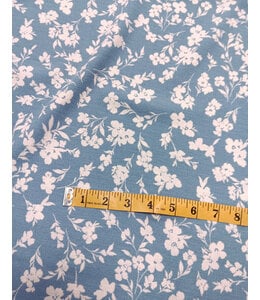 Yard of April 57/58" Denim Fabric FA15208