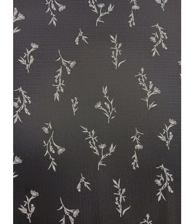 Yard of Linen Crepe Fabric 048520-BK