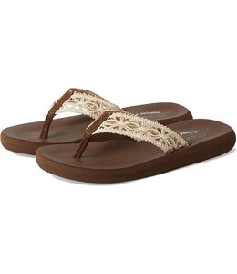 Skechers Women's Relaxed Fit: Asana- Ocean Breezier Sandal 119703 BRN