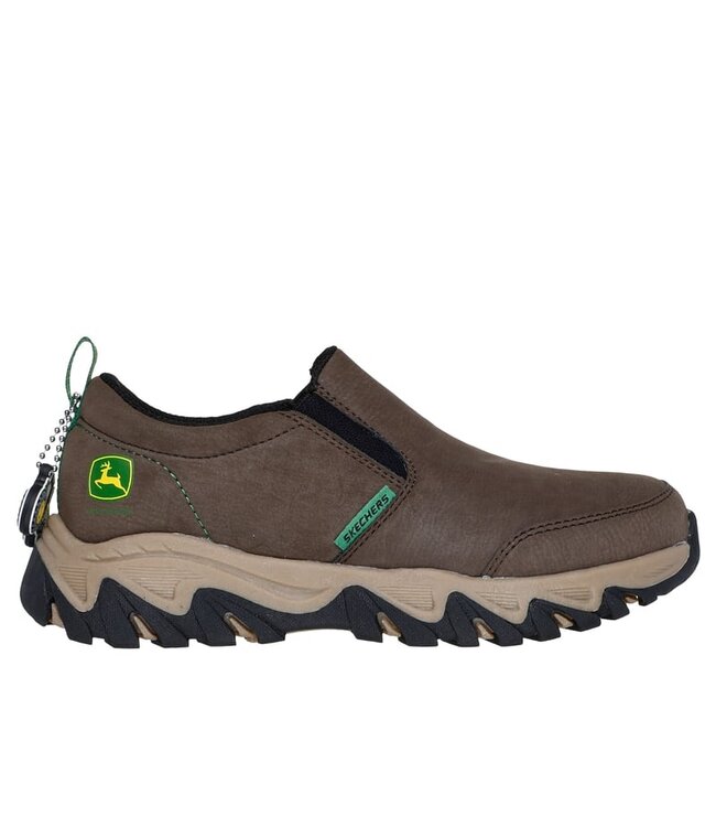 Skechers Boy's John Deere: Rugged Ranger- Tractor-Brisk Shoe 407059L BRN