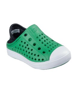 Skechers Boy's Toddler Foamies: Guzman Steps- Aqua Surge Shoe 91995N GRN