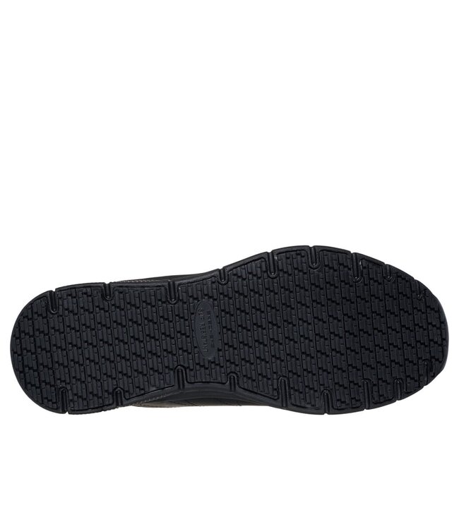 Skechers Men's Slip-ins Work: Nampa- Knotly Shoe 200293 BLK