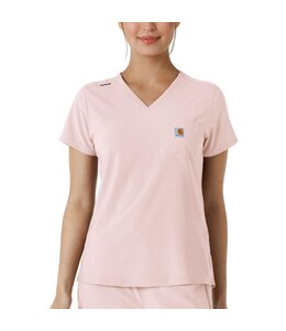 Carhartt Women's Force Cross-Flex Tuck-In Scrub Top C13410