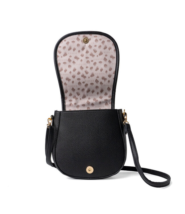 KEDZIE Vegan Sherpa Camden Mini Messenger Bag KDZFCM