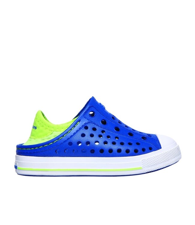 Skechers Boy's Toddler Foamies: Guzman Steps- Aqua Surge Shoe 91995N BLLM