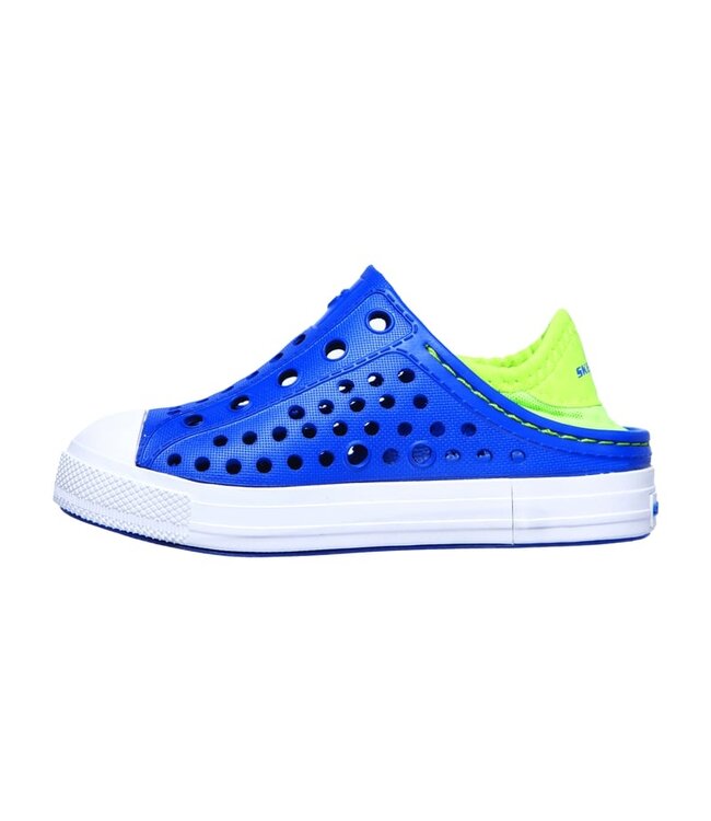 Skechers Boy's Toddler Foamies: Guzman Steps- Aqua Surge Shoe 91995N BLLM