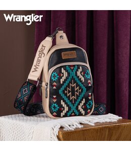 Wrangler Southwestern Embroidered Sling Bag WG2214-210