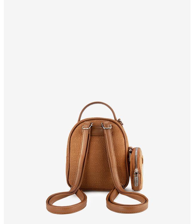 Wrangler Aztec Knitted Mini Backpack With Coin Pouch WG174-8601