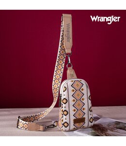 Wrangler Aztec Print Crossbody Sling Chest Bag WG2205-210