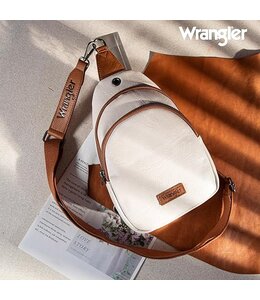 Wrangler Sling Bag/Crossbody/Chest Bag Dual Zippered Compartment WG87-227