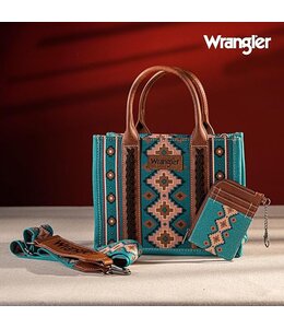 Wrangler Aztec Small Tote/Crossbody and Card Case Set WG2203-8120SW