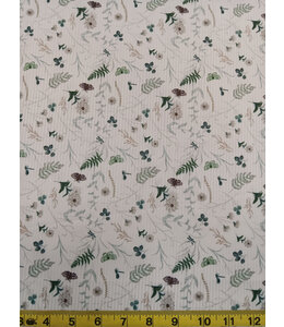 Yard of Narrow Rib Knit Fabric FT202504028