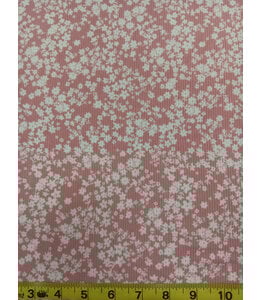 Yard of Rib Knit-Mauve Fabric FA12823