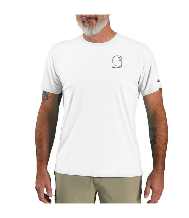 Carhartt Men's Force Sun Defender Lightweight Short-Sleeve Logo Graphic T-Shirt 106163