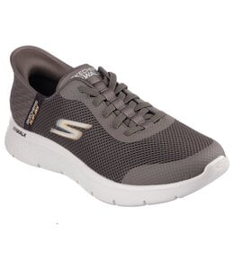 Skechers Men's Slip-Ins: GO WALK Flex- Hands Up Shoe 216324 BRN