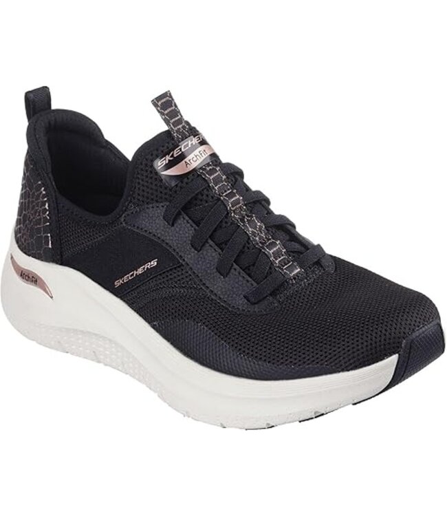 Skechers Women's Arch Fit 2.0- Reptile Rock Shoe 150052 BKRG