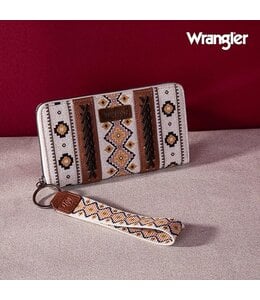 Wrangler Southwestern Art Print Wallet WG2202-W006