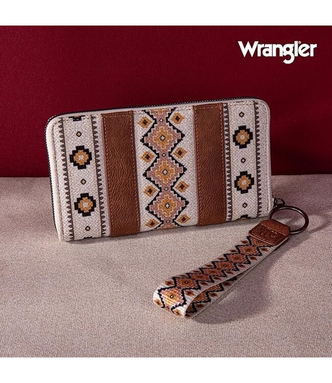Wrangler Southwestern Art Print Wallet WG2202-W006