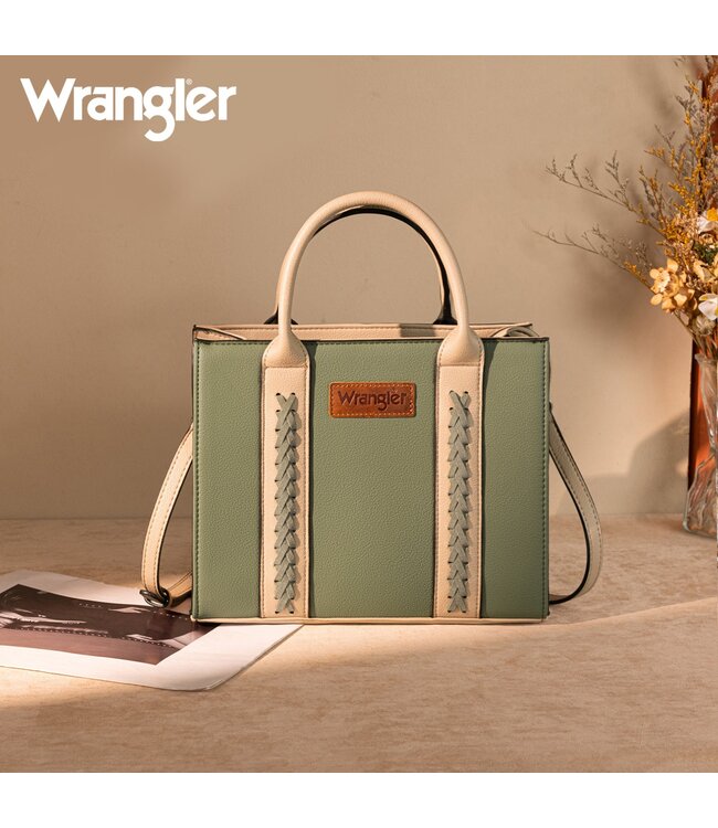 Wrangler Whipstitch Tote/Crossbody WG225-8120
