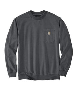 Carhartt Men's Relaxed Fit Midweight Garment Dye French Terry Crewneck Pocket Sweatshirt 106853