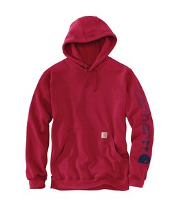 Carhartt Men's Midweight Hooded Logo Sweatshirt K288