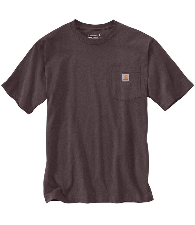 Carhartt Men's Loose Fit Heavyweight Short-Sleeve Pocket T-Shirt K87