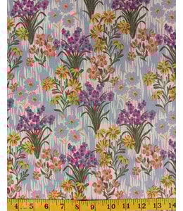 Yard of Karla-Blue Fabric FA15323