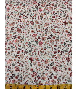 Good's Distribution Yard of Poly Crinkle Creme D-Print Fabric 042523-RW