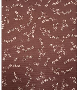 Yard of 96/4 Poly Spandex Horizontal Rib Print Fabric 572517-WN
