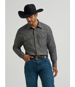 Wrangler Men's Cody Johnson Two Pocket Western Snap Shirt 112368068
