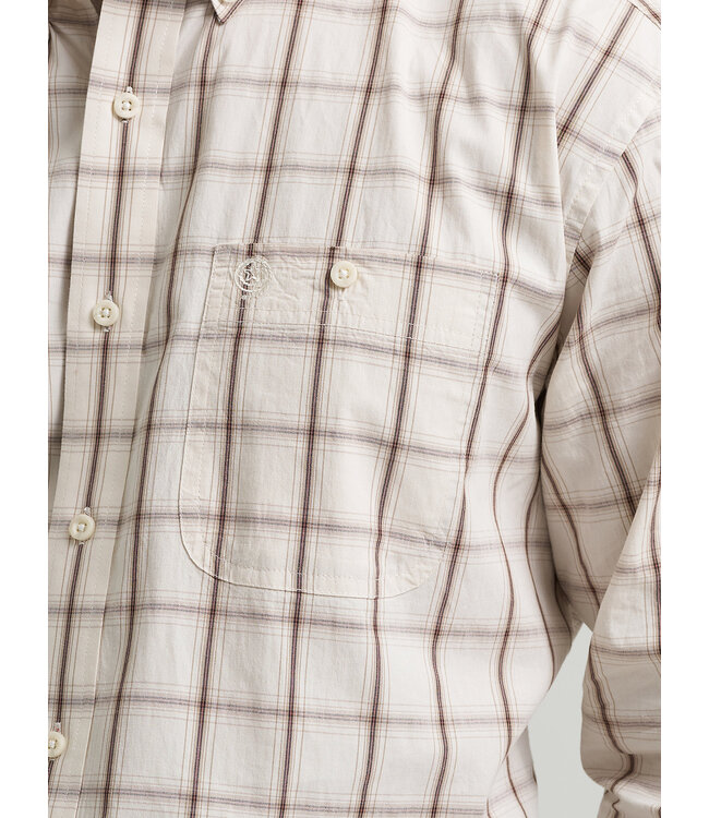 Wrangler Men's George Strait Long-Sleeve Button Down One Pocket Shirt 112368227