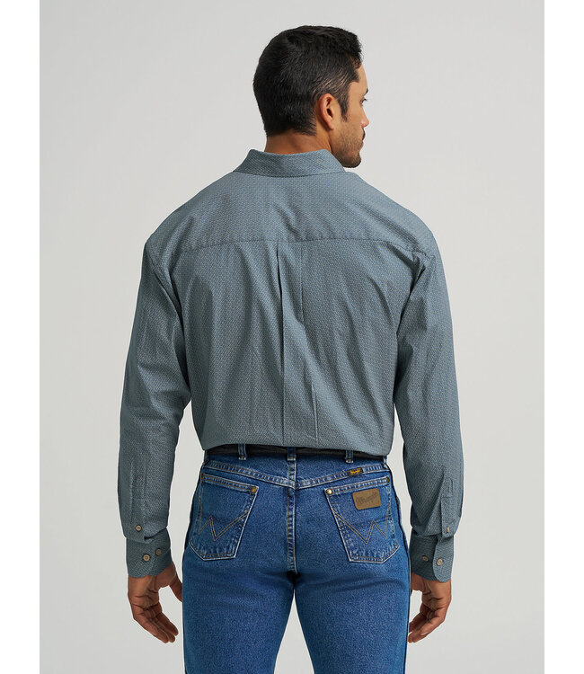 Wrangler Men's George Strait Long-Sleeve Button Down One Pocket Shirt 112368204