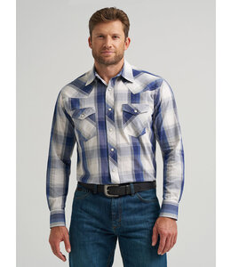 Wrangler Men's 20X Competition Advanced Comfort Long-Sleeve Two Pocket Western Snap Shirt 112367938
