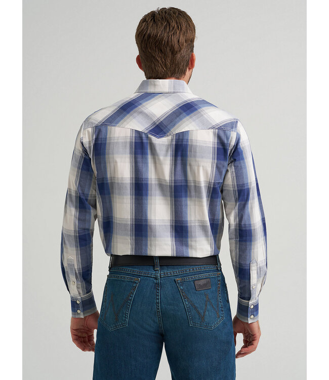 Wrangler Men's 20X Competition Advanced Comfort Long-Sleeve Two Pocket Western Snap Shirt 112367938